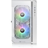 Thermaltake View 51 TG ARGB Snow Midi Tower Blanc, boîtier pc Blanc | 4x USB-A | 1x USB-C | RGB | Verre Trempé