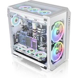 Thermaltake View 51 TG ARGB Snow Midi Tower Blanc, boîtier pc Blanc | 4x USB-A | 1x USB-C | RGB | Verre Trempé