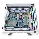 Thermaltake View 51 TG ARGB Snow Midi Tower Blanc, boîtier pc Blanc | 4x USB-A | 1x USB-C | RGB | Verre Trempé