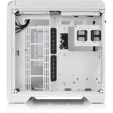 Thermaltake View 51 TG ARGB Snow Midi Tower Blanc, boîtier pc Blanc | 4x USB-A | 1x USB-C | RGB | Verre Trempé