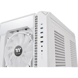 Thermaltake View 51 TG ARGB Snow Midi Tower Blanc, boîtier pc Blanc | 4x USB-A | 1x USB-C | RGB | Verre Trempé