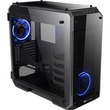 Thermaltake View 71 Tempered Glass Edition Full Tower Noir, Grand tour Noir, Full Tower, PC, Noir, ATX, EATX, micro ATX, Mini-ATX, SPCC, Jouer