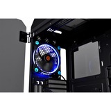 Thermaltake View 71 Tempered Glass Edition Full Tower Noir, Grand tour Noir, Full Tower, PC, Noir, ATX, EATX, micro ATX, Mini-ATX, SPCC, Jouer