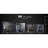Thermaltake View 71 Tempered Glass Edition Full Tower Noir, Grand tour Noir, Full Tower, PC, Noir, ATX, EATX, micro ATX, Mini-ATX, SPCC, Jouer