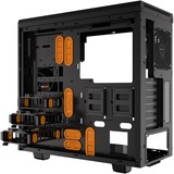 be quiet! PURE BASE 600 Window, Moyen tour Noir/Orange,  boîtier tour noir/orange, Window-Kit