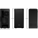 be quiet! PURE BASE 600 Window, Moyenne tour Noir, ATX, Window kit