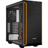 be quiet! PURE BASE 600 Window, Moyenne tour Noir/Orange, boîtier tour noir/orange, Window-Kit