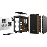 be quiet! PURE BASE 600 Window, Moyenne tour Noir/Orange,  boîtier tour noir/orange, Window-Kit