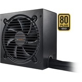 be quiet! Pure Power 11 600W alimentation Noir, 600 W, 100 - 240 V, 650 W, 50 - 60 Hz, 8 A, Actif