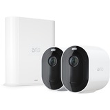 Arlo VMS4240P Caméra de sécurité IP Intérieure et extérieure Bulbe 2560 x 1440 pixels Mur, Caméra de surveillance Blanc, Caméra de sécurité IP, Intérieure et extérieure, Sans fil, FCC, CE, IC, EU RoHS compliant, EU-REACH compliant, EuP1275 compliant, WERCS, Bulbe, Mur