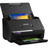 Epson FastFoto FF-680W, Scanner à feuilles Noir, 216 x 910 mm, 600 x 600 DPI, 30 bit, 24 bit, 10 bit, 8 bit