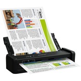 Epson WorkForce DS-360W, Scanner à feuilles Noir, 215,9 x 1117,6 mm, 1200 x 1200 DPI, 25 ppm, 25 ppm, Scanner portable, Noir