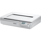 Epson WorkForce DS-50000N, Scanner à plat Blanc/gris, 600 x 600 DPI, 16 bit, 48 bit, 4 sec/page, Numérisation à plat, Blanc