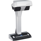 Fujitsu ScanSnap SV600 Scanner aérien 285 x 218 DPI A3 Noir, Blanc 432 x 300 mm, 285 x 218 DPI, Niveau de gris, Monochrome, Scanner aérien, Noir, Blanc, CCD (dispositif à transfert de charge)