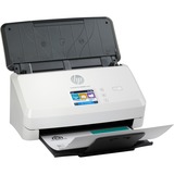 HP Scanjet Pro N4000 snw1 Sheet-feed Scanner Alimentation papier de scanner 600 x 600 DPI A4 Noir, Blanc, Scanner à feuilles Gris, 216 x 3100 mm, 600 x 600 DPI, Alimentation papier de scanner, Noir, Blanc, CMOS CIS, 4000 pages