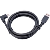 Jabra 14202-09 câble USB USB 2.0 USB A Noir Noir, USB A, USB 2.0, Noir