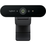 Logitech Brio webcam 13 MP 4096 x 2160 pixels USB 3.2 Gen 1 (3.1 Gen 1) Noir Noir, 13 MP, 4096 x 2160 pixels, Full HD, 90 ips, 1280x720@30fps, 1280x720@60fps, 1920x1080@30fps, 1920x1080@60fps, 720p, 1080p, 2160p