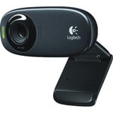 Logitech C310 webcam Noir, 5 MP, 1280 x 720 pixels, 30 ips, 720p, 60°, USB