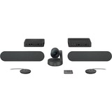 Logitech Rally Plus, Webcam Noir/gris, 4K