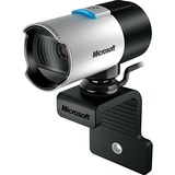 Microsoft LifeCam Studio, Webcam Noir/Argent, 2 MP, 1920 x 1080 pixels, 30 ips, 1080p, 1920 x 1080 pixels, 5 MP, Vente au détail