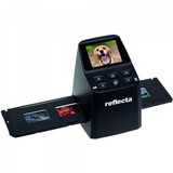 Reflecta x22-Scan Numériseur photo Noir, Scanners de diapositives Numériseur photo, Noir, LCD, 5,84 cm (2.3"), CMOS, 1/4"