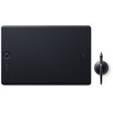 Wacom Intuos Pro tablette graphique Noir 5080 lpi 224 x 148 mm USB/Bluetooth Noir, Sans fil, 5080 lpi, 224 x 148 mm, USB/Bluetooth, Stylo, Tactile, 2 m