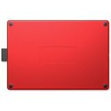 Wacom One by Small tablette graphique Noir 2540 lpi 152 x 95 mm USB Noir/Rouge, Avec fil, 2540 lpi, 152 x 95 mm, USB, Stylo, Noir