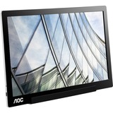 AOC 01 Series I1601FWUX écran plat de PC 39,6 cm (15.6") 1920 x 1080 pixels Full HD LED Argent, Noir 15.6" Moniteur Noir/Argent, 39,6 cm (15.6"), 1920 x 1080 pixels, Full HD, LED, 5 ms, Argent, Noir