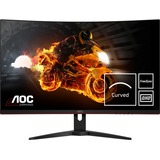 AOC G1 CQ32G1 LED display 81,3 cm (32") 2560 x 1440 pixels Quad HD LCD Noir, Moniteur Gaming Noir, 81,3 cm (32"), 2560 x 1440 pixels, Quad HD, LCD, 1 ms, Noir