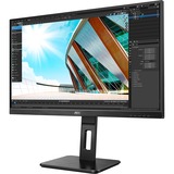 AOC P2 27P2Q écran plat de PC 68,6 cm (27") 1920 x 1080 pixels Full HD LED Noir Moniteur Noir, 1x DisplayPort, 1x HDMI, 1x DVI, 1x VGA, 4x USB-A, 68,6 cm (27"), 1920 x 1080 pixels, Full HD, LED, 4 ms, Noir