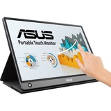 ASUS MB16AMT 15.6" 15.6" Touchscreen-Moniteur Noir, USB-C, Micro-USB