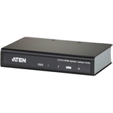 ATEN 2-Port 4K HDMI Splitter, Repartiteur HDMI Noir