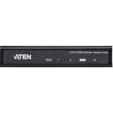 ATEN 2-Port 4K HDMI Splitter, Repartiteur HDMI Noir