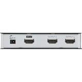 ATEN 2-Port 4K HDMI Splitter, Repartiteur HDMI Noir