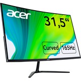 Acer ED320QR P 80 cm (31.5") 1920 x 1080 pixels Full HD LED Noir 32" incurvé Gaming Moniteur Noir, 80 cm (31.5"), 1920 x 1080 pixels, Full HD, LED, 5 ms, Noir