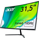 Acer ED320QR P 80 cm (31.5") 1920 x 1080 pixels Full HD LED Noir 32" incurvé Gaming Moniteur Noir, 80 cm (31.5"), 1920 x 1080 pixels, Full HD, LED, 5 ms, Noir
