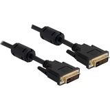 DeLOCK USB-C 3.2 > USB-C, Câble Noir, 1 mètre