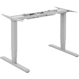 Digitus Piètement de table réglable en hauteur électriquement Gris/Argent, Plateau de table, Gris, 1700 mm, 700 mm, 1280 mm, 3,23 kg
