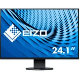 EIZO FlexScan EV2456-BK 24.1" Moniteur Noir, 61,2 cm (24.1"), 1920 x 1200 pixels, WUXGA, LCD, 5 ms, Noir