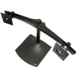 Ergotron DS100 Dual-Monitor Desk Stand, Pied de support Noir, Horizontal, 14 kg, 61 cm (24"), 75 x 75 mm, 100 x 100 mm, Noir