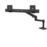 Ergotron LX Desk Dual Direct Arm, Support de moniteur Noir, Boulon traversant, 10 kg, 63,5 cm (25"), 100 x 100 mm, Réglage de la hauteur, Noir