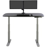 Ergotron LX Desk Dual Direct, Support de moniteur Noir
