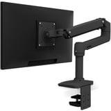 Ergotron LX Desk Monitor Arm, Support de moniteur Noir, Pince/boulon, 11,3 kg, 86,4 cm (34"), 100 x 100 mm, Réglage de la hauteur, Noir