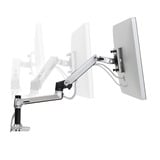 Ergotron LX Desk Mount LCD Monitor Arm, Support de moniteur Argent