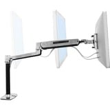 Ergotron LX HD Sit-Stand Desk Mount LCD Arm, Support de moniteur Argent/Noir