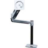 Ergotron LX HD Sit-Stand Desk Mount LCD Arm, Support de moniteur Argent/Noir