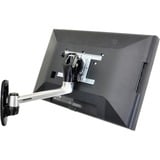 Ergotron LX HD Wallmount Swing Arm, Support mural Argent/Noir