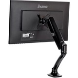 iiyama DS3001C-B1 support d'écran plat pour bureau 68,6 cm (27") Pince Noir, Support de moniteur Noir, Pince, 5 kg, 25,4 cm (10"), 68,6 cm (27"), 100 x 100 mm, Noir