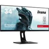 iiyama G-MASTER GB3461WQSU-B1 écran plat de PC 86,4 cm (34") 3440 x 1440 pixels UltraWide Quad HD LED Noir, Moniteur gaming Noir, 86,4 cm (34"), 3440 x 1440 pixels, UltraWide Quad HD, LED, 1 ms, Noir