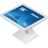 iiyama ProLite T1531SR-W5 écran plat de PC 38,1 cm (15") 1024 x 768 pixels LED Écran tactile Blanc, Moniteur LED Blanc, 38,1 cm (15"), 1024 x 768 pixels, LED, 8 ms, Blanc